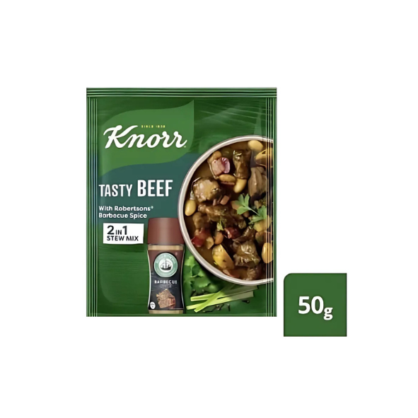 Knorr Tasty Beef 2in1 Stew Mix 50g