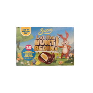 Beacon Original Marshmallow eggs in Milk Chocolate 16.5g (1 box of 36)