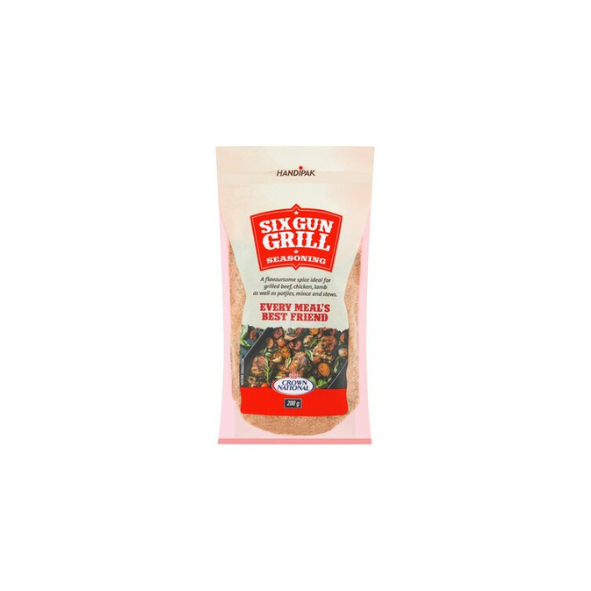 Crown National Six Gun Grill Seasoning 200g – Every Meal’s Best Friend